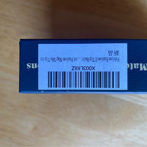 HUMAN HAIR Darkest Brown U-Tip Keratin Hair Extensions 22in 50g - Picture 6 of 13